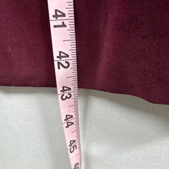 Vintage 70s Chessa Davis Maxi Skirt Medium Aline Velvet Bohemian Tie Belt - Picture 7 of 16